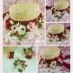 DIY Kit - Country Lolita Straw Hat DIY Material Pack (DIY01)